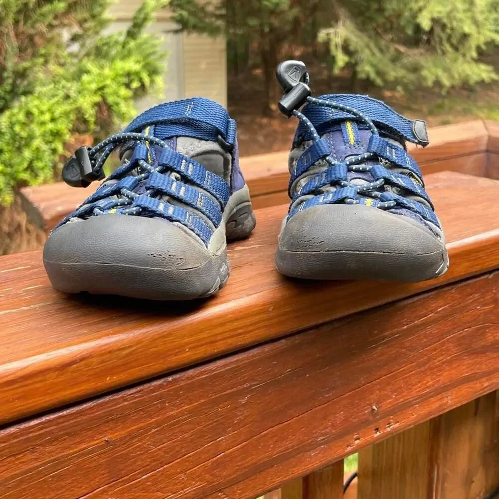 Keen Toddler 9 Newport H2 Waterproof Blue Boys Sandals